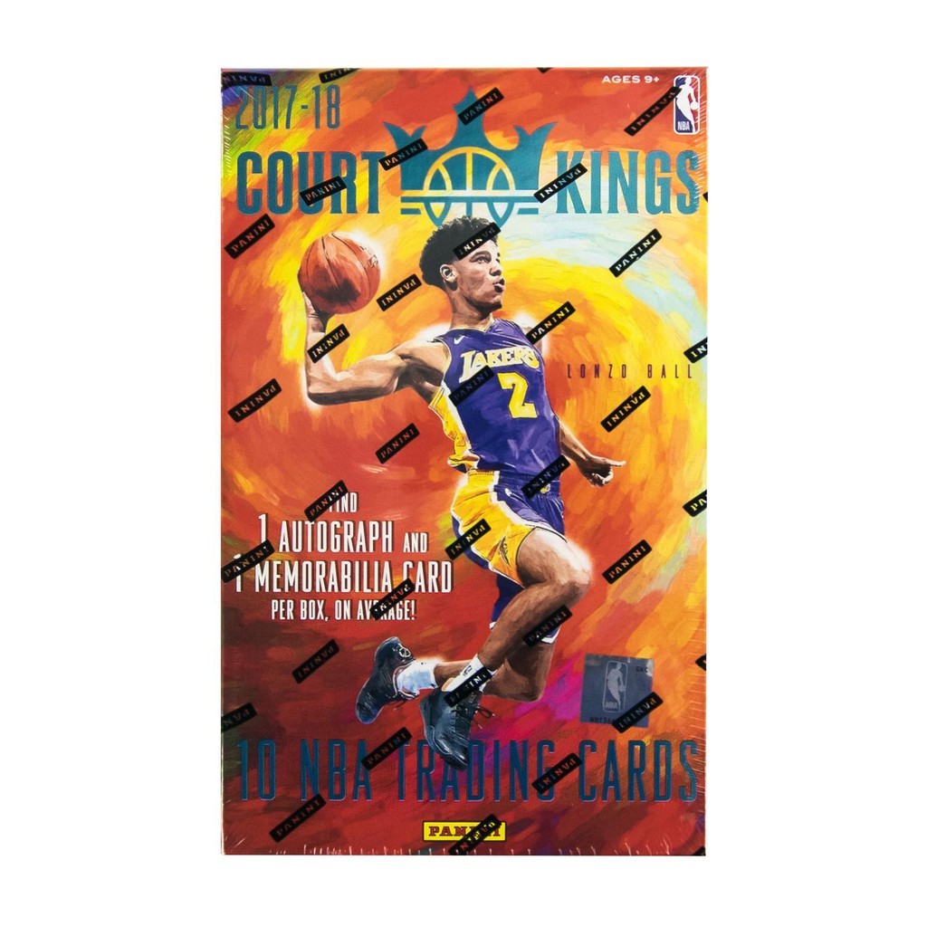 2017 2018 Court Kings NBA 美國職籃 籃球卡 卡包 Hobby 卡盒 全新未拆封