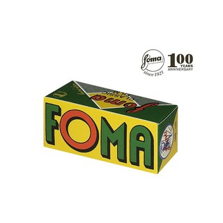 【NG/過期】FOMA Fomapan 100 Classic 福馬 120 黑白底片B&W 復古包裝 背紙轉印NG