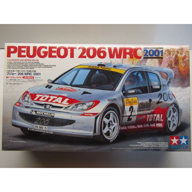 神通模型 田宮 TAMIYA 24236 1/24 標緻 Peugeot 206 WRC'01