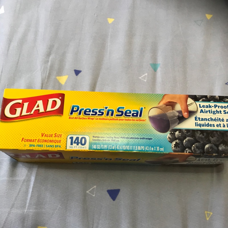 Costco購入GLAD Press'n Seal 強力神奇保鮮膜