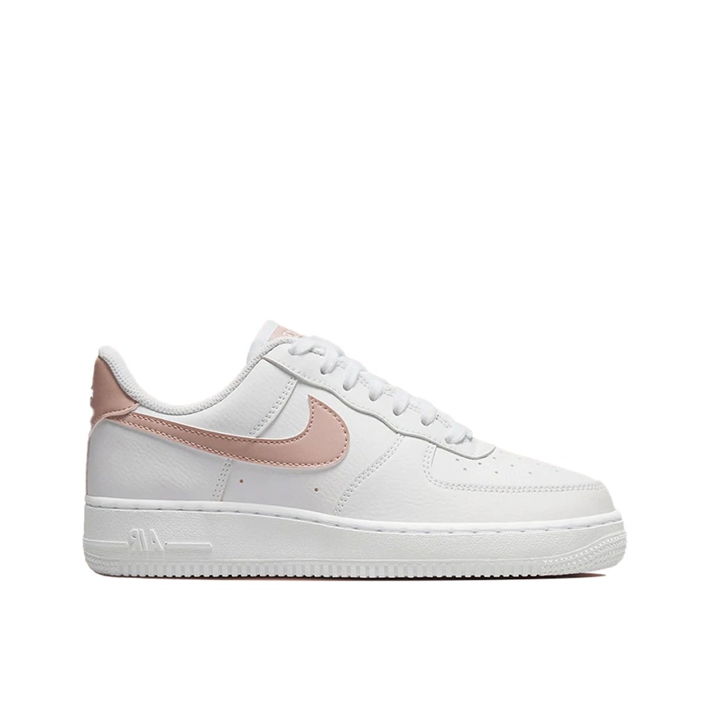 NIKE 女鞋 W AIR FORCE 1 '07 SATIN PINK 白緞粉【A-KAY0】【315115-169】