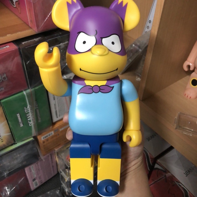 Be@rbrick 超限量 The Simpsons 辛普森家庭 蝙蝠俠霸子 400%