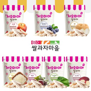 韓國 Ssalgwaja 韓國米餅村 寶寶米餅 7M+