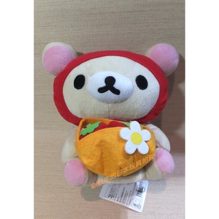 日版 正版發行 SAN-X 懶懶熊 Rilakkuma 拉拉熊 妹妹 奶油熊 小白熊 娃娃 草莓小紅帽存錢筒造型 玩偶