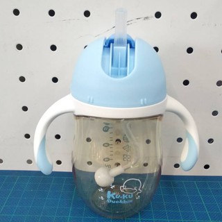 KuKu酷咕鴨 頂級PPSU訓練杯 200ml 藍/粉/綠