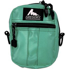 《Gregory》Quick pocket M 日系街包/側背包/腰掛包/多功能外掛包+防水布系列 綠色