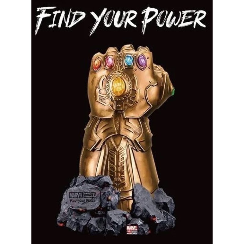 誠可議價 漫威路跑 薩諾斯(Thanos)-無限手套雕像