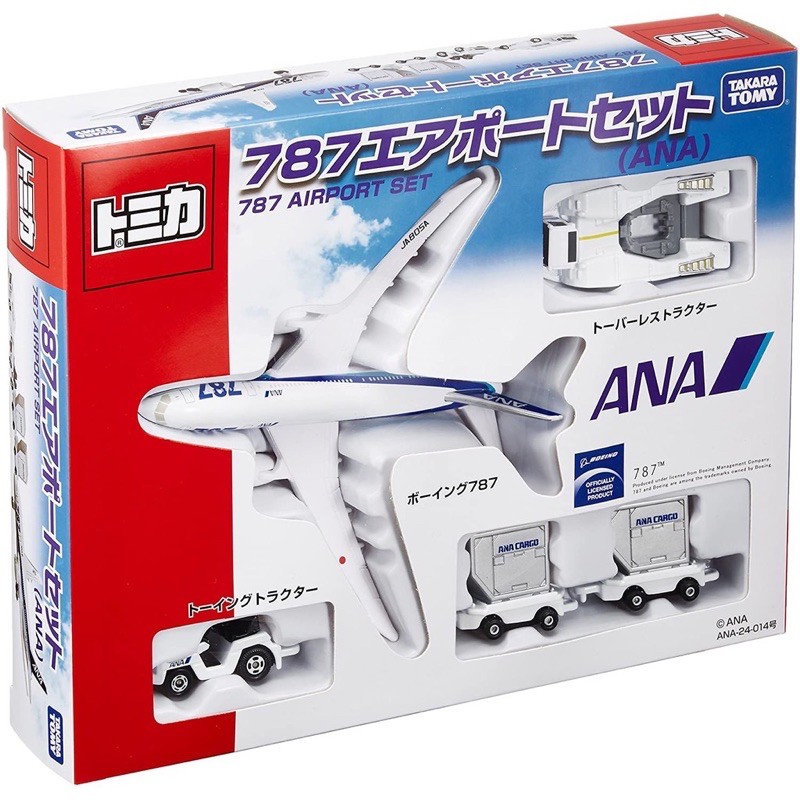 日本正版 TOMICA 多美 全日空 ANA 波音787 飛機組