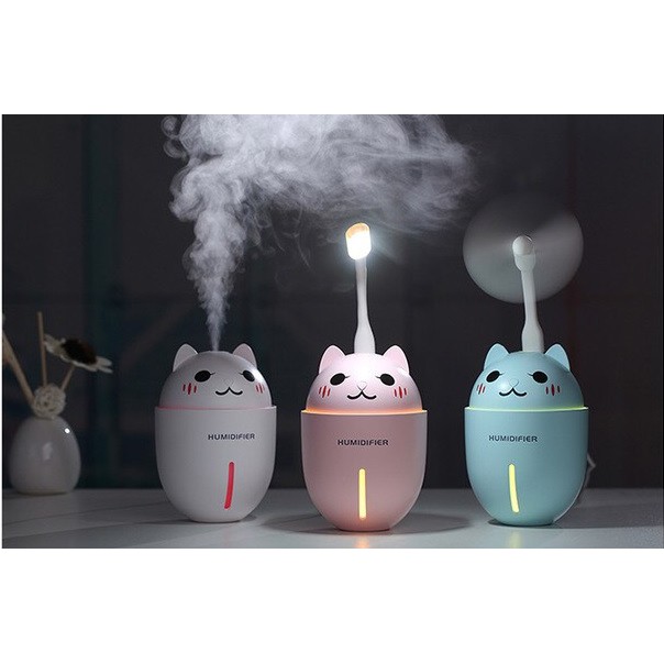 USB Humidifier Penyejuk dan Pelembab Udara Ruangan Kamar