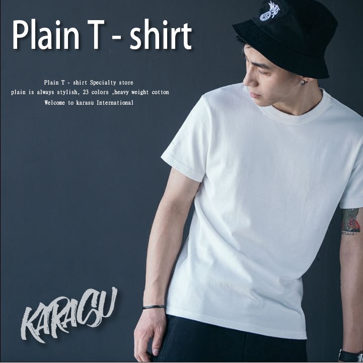 Karasu Xs 5xl 16色經典圓領純棉長袖素t 多色可供選擇非g牌 Karasu Rakuten樂天市場