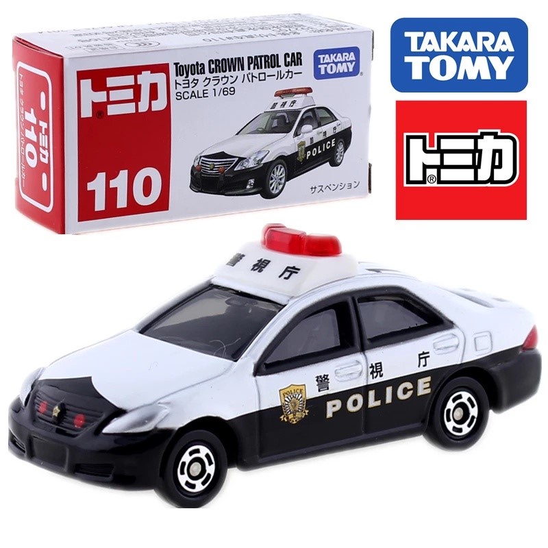 ☆勳寶玩具舖【現貨】TOMY 多美小汽車 TOMICA #110 豐田 Toyota CROWN PATROL CAR