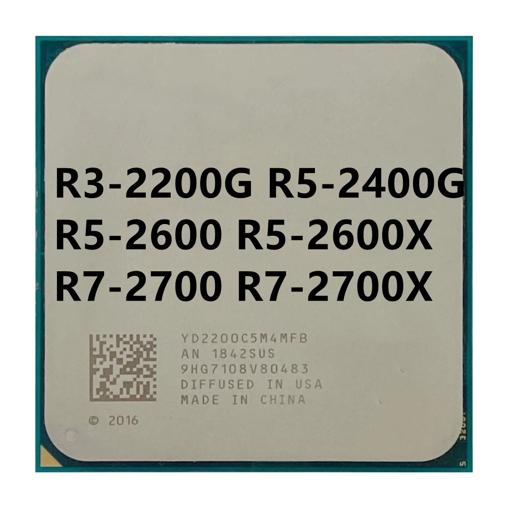 R3-2200g R5-2400G R5-2600 R5-2600X R7-2700 R7-2700X CPU處理器插座