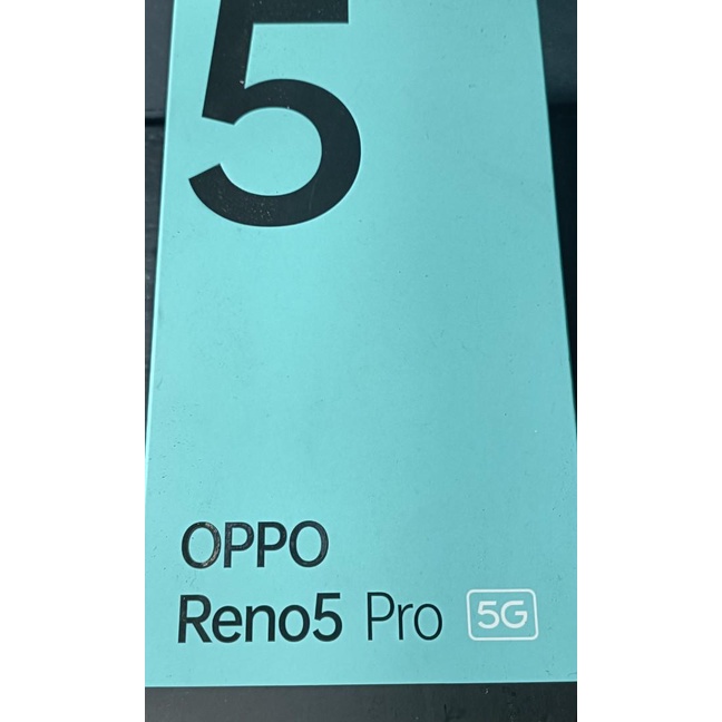 賣二手非常新OPPO Reno5 Pro 5G 星夜黑(12+256G)■3D曲面螢幕 ■6400萬AI四鏡頭 ■12G