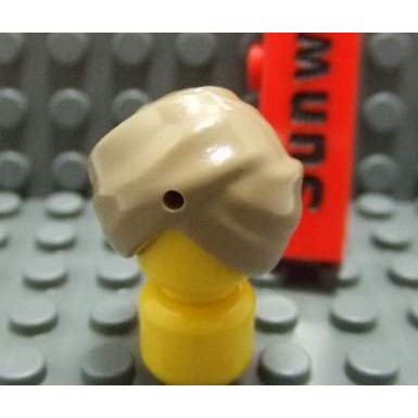 【積木2010】樂高 LEGO 深沙色 頭巾帽 / 阿拉伯 頭巾 / 40235 (Dark Tan)(C-07)