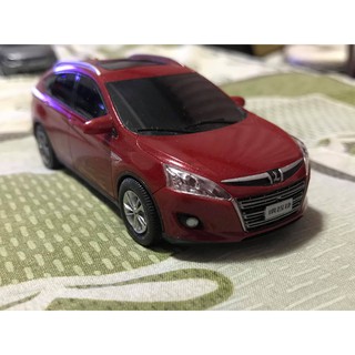 納智捷 U6 1/43 稀有紅色版本 塑制迴力車 模型車 Luxgen 1/43 LUXGEN U6 SUV
