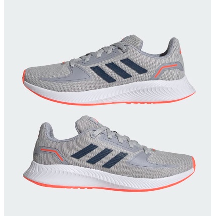 【adidas】RUNFALCON 2.0 鞋子（灰色、24.5cm*1）－FY5899