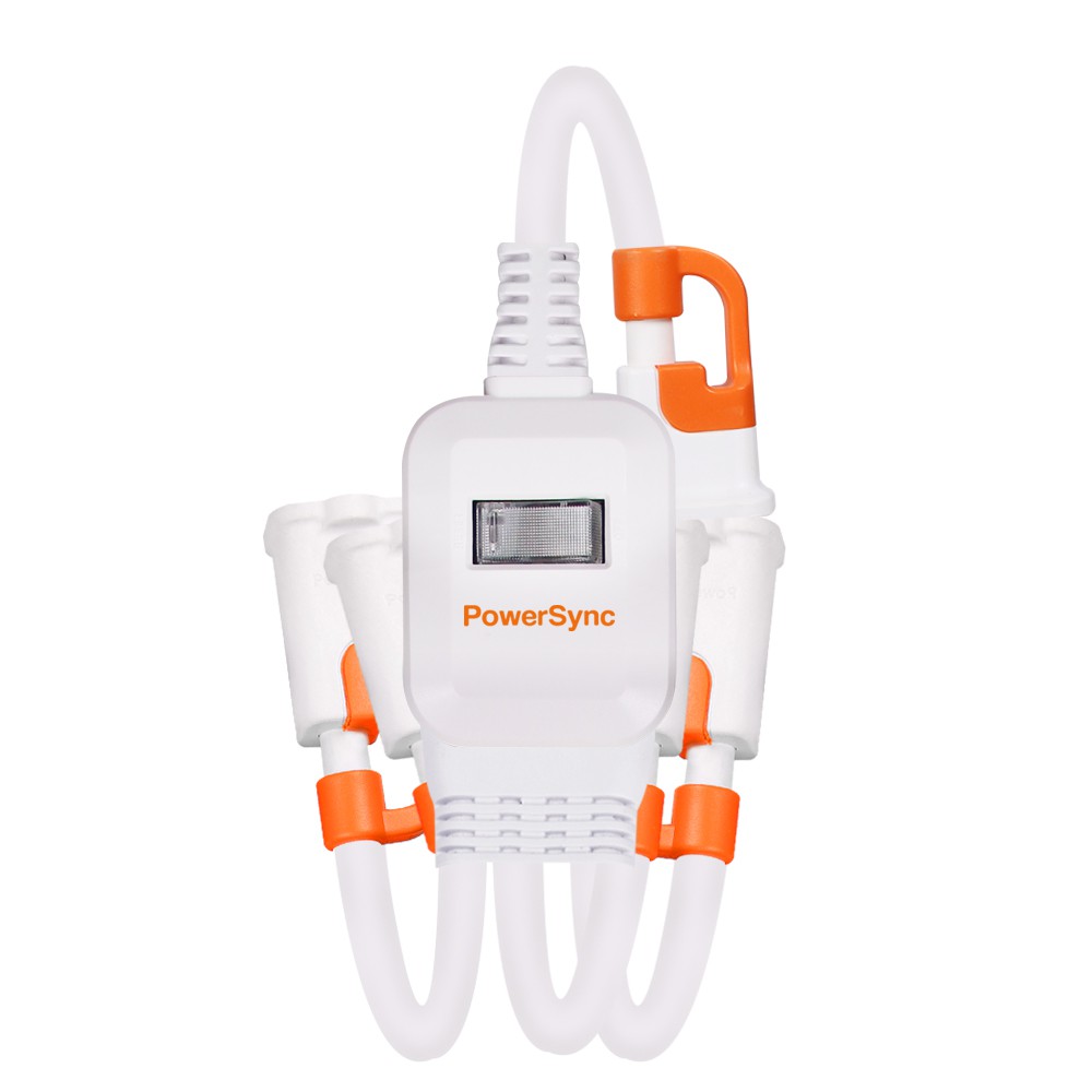 群加 PowerSync 2P 一對二/一對三/一對四抗搖擺分接線30CM(TS2WB003)