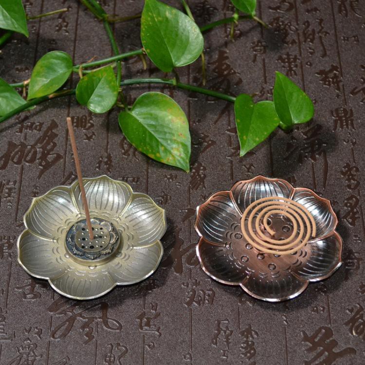 九州香道 梅花線香插銅葫蘆盤香架立式香爐香夾香座室內熏香爐