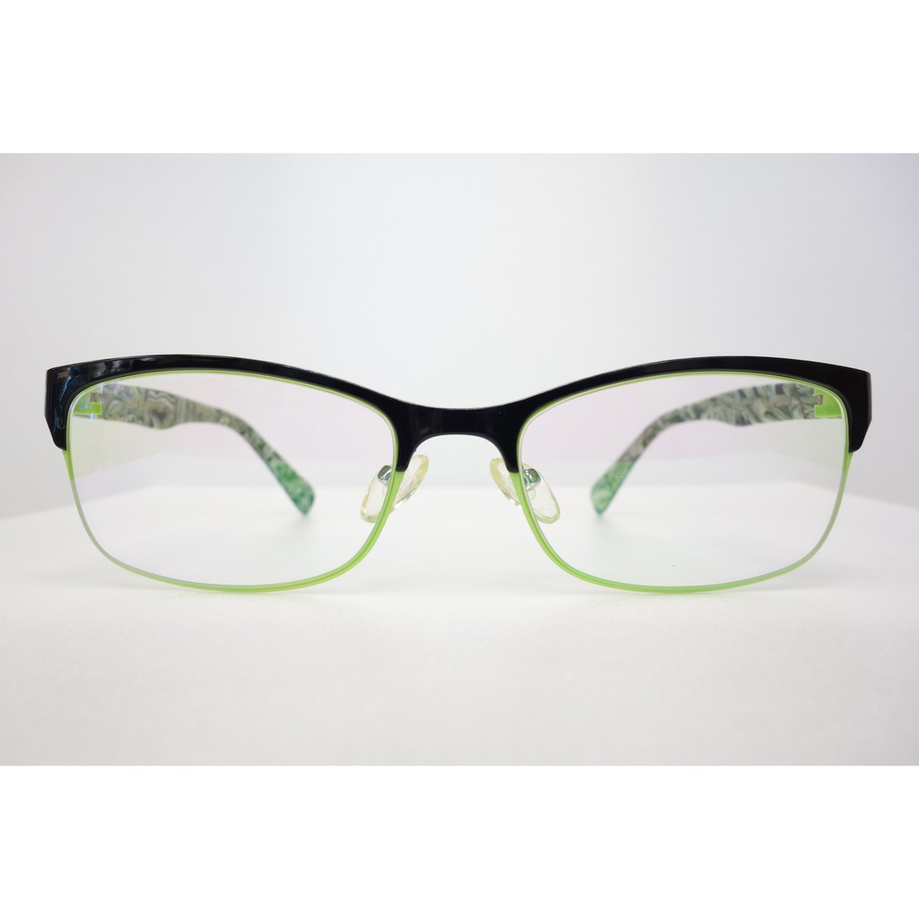 【中國眼鏡】POLO SZETO 鏡框 鏡架 極輕 無感 有鼻墊 眉框 黑 螢光綠 特殊配色