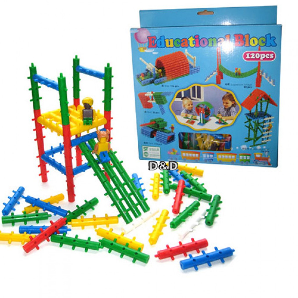 World - Zebra 幼教玩具 - 接接棒積木盒