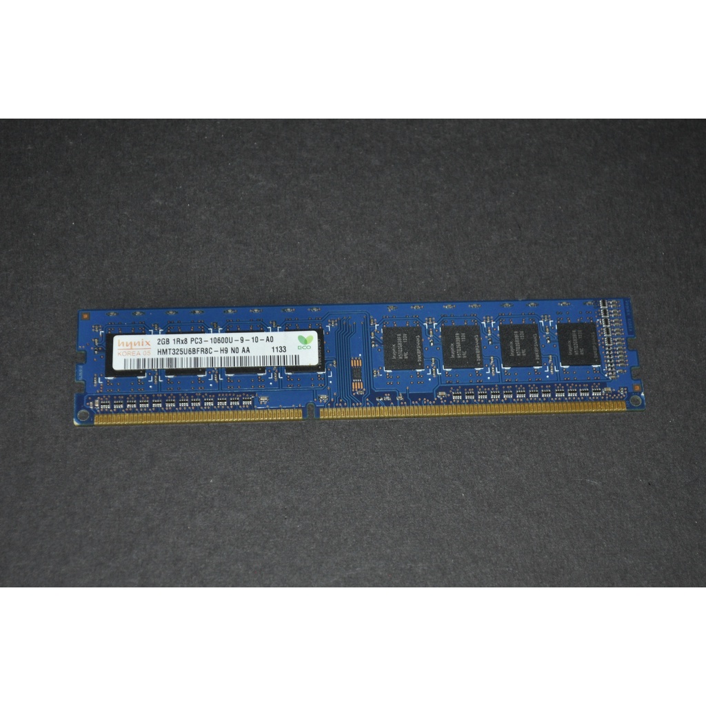 hynix 海力士 HMT325U6BFR8C-H9 PC3-10600U (DDR3-1333) 2G CL9單面