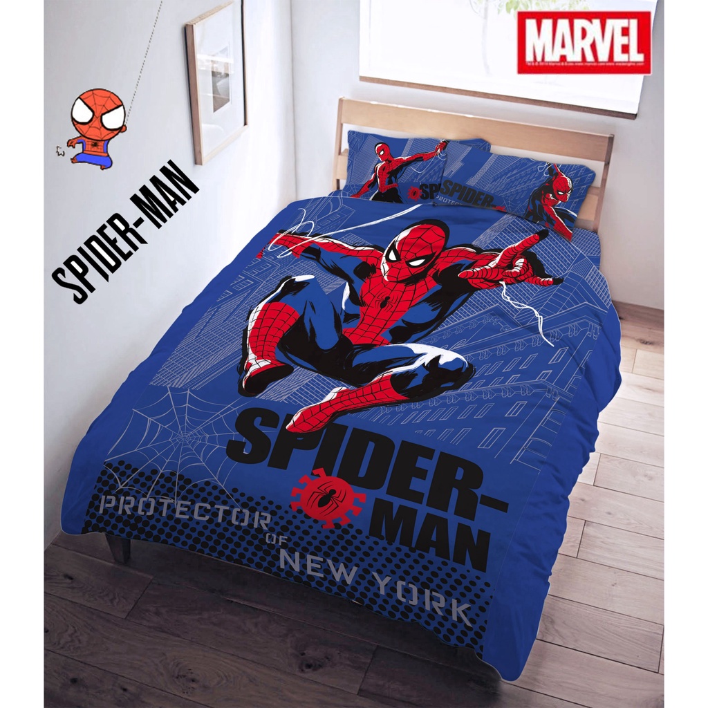 【蜘蛛人-紐約守護者】雙人床包三件組~正版授權商品~