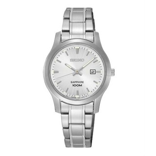 SEIKO SK037 精工錶 7N82-0JK0S(SXDG61P1) 時尚極簡風格全銀腕錶/ 29mm