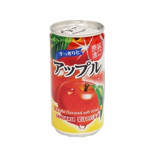 SANGARIA 蘋果風味飲料 182ml【Donki日本唐吉訶德】