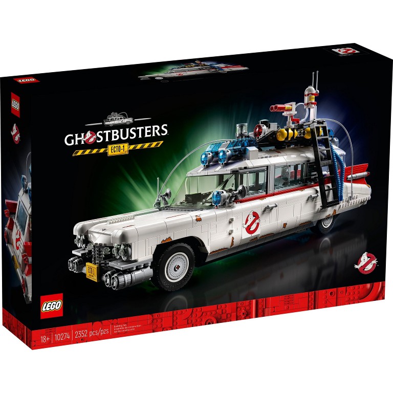 可郵寄 LEGO 樂高 10274 全新品未拆 Ghostbusters ECTO-1 魔鬼剋星 抓鬼車
