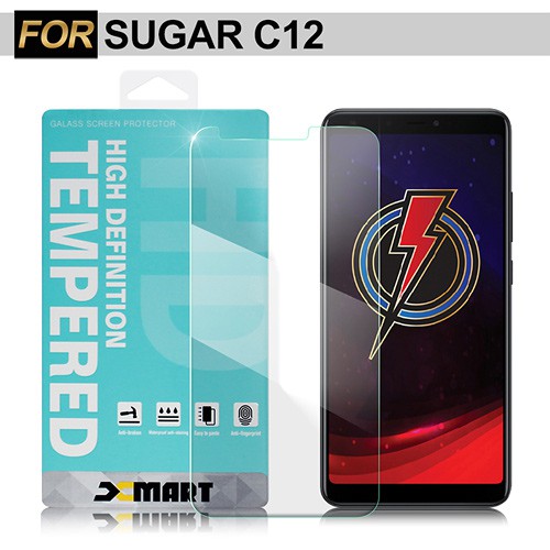 Xmart for SUGAR C12 薄型 9H 玻璃保護貼-非滿版