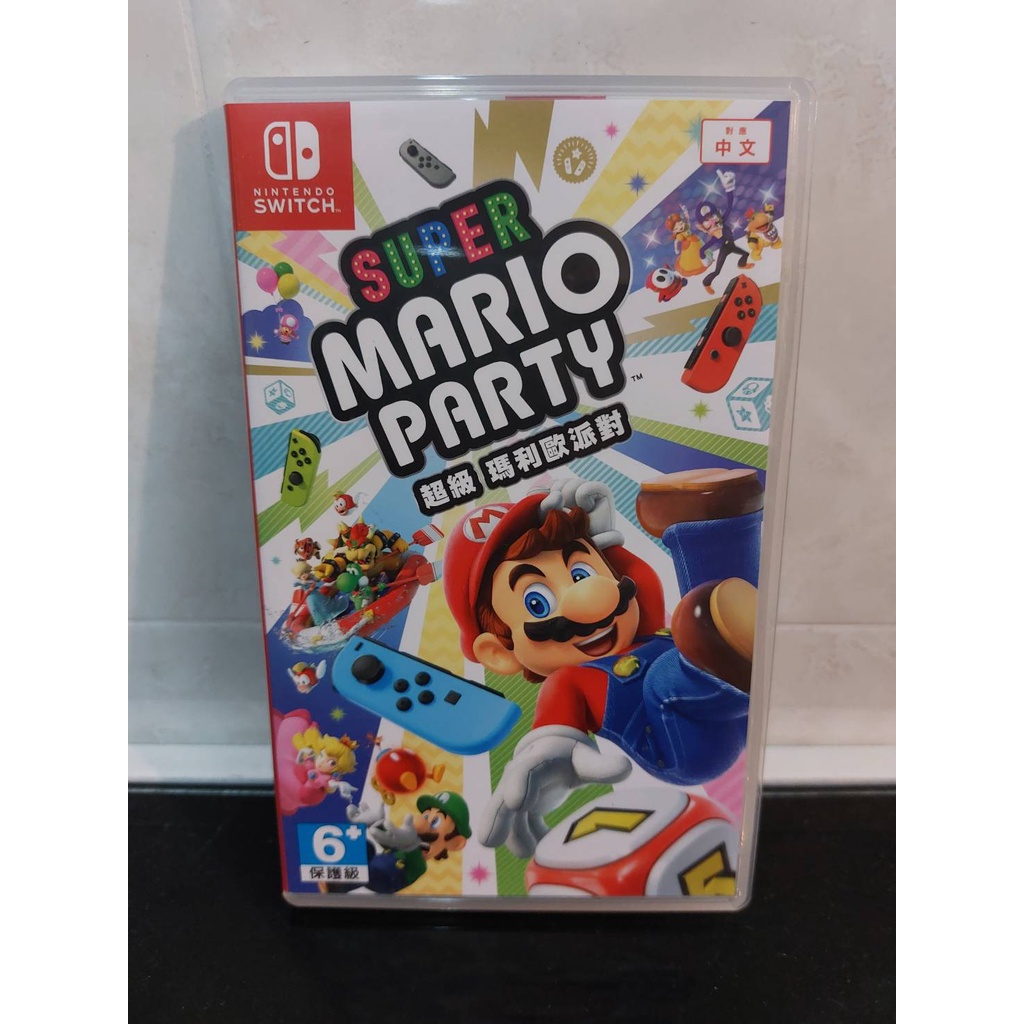 【Nintendo 任天堂】二手NS Switch 中文版 超級瑪利歐 派對 瑪莉歐 Super Mario Party