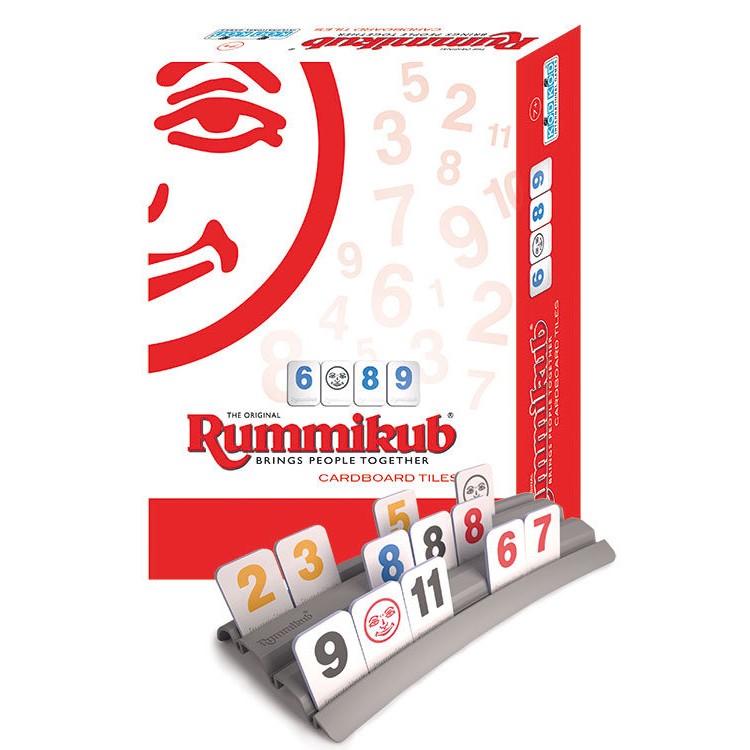 【派派桌遊】拉密數字牌-紙牌版 Rummikub Cardboard Lite