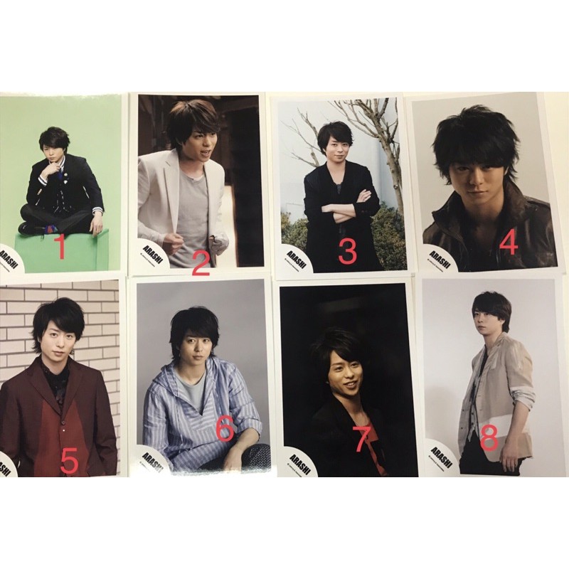 114現貨 ㄧ張40元嵐arashi 傑尼斯shop照片 嵐學5x 嵐的展覽櫻井翔大野智二宮和也松本潤相葉雅紀 蝦皮購物