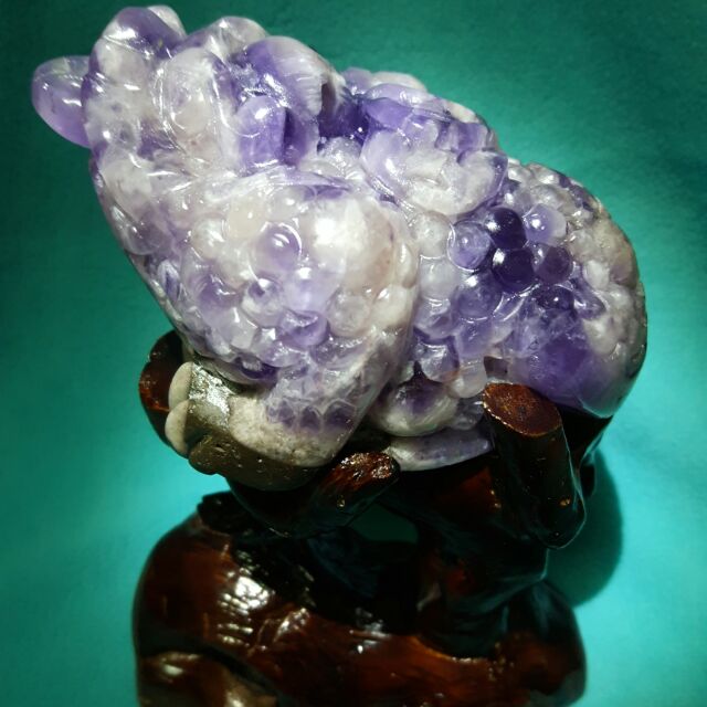 夢幻紫水晶蟾蜍