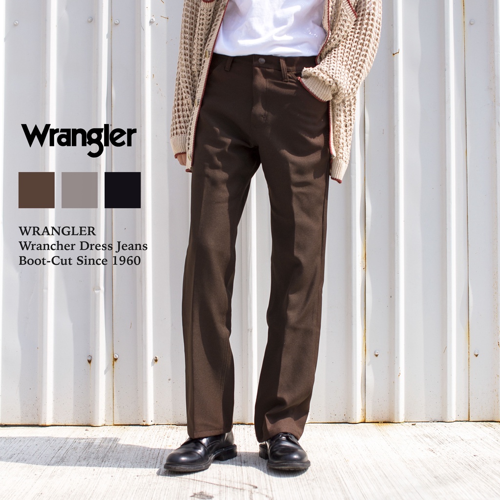 【 WEARCOME 】WRANGLER WRANCHER DRESS JEANS 美國 經典品牌 靴型 長褲 小喇叭褲
