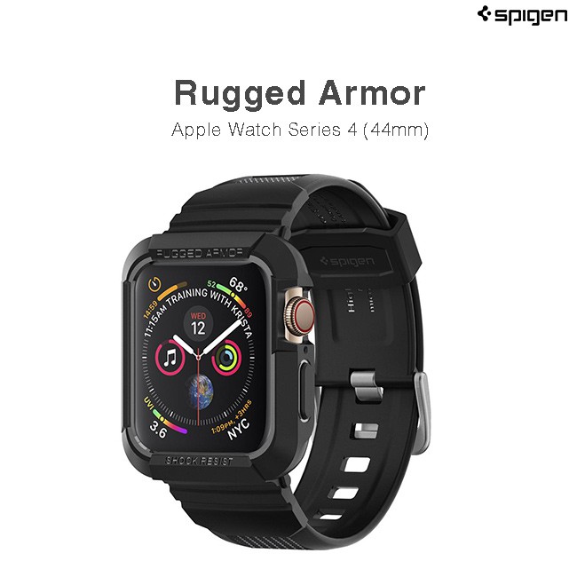 3C賣場 Spigen Apple Watch 4 (44mm) Rugged Armor Pro 保護殼專業版-含錶帶