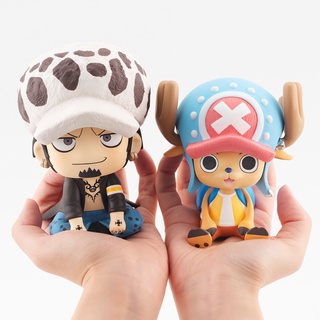 ☆ JB TOYS ☆【再販】日版 MH 海賊王 ONE PIECE 抬頭娃娃 LOOKUP 羅＆喬巴