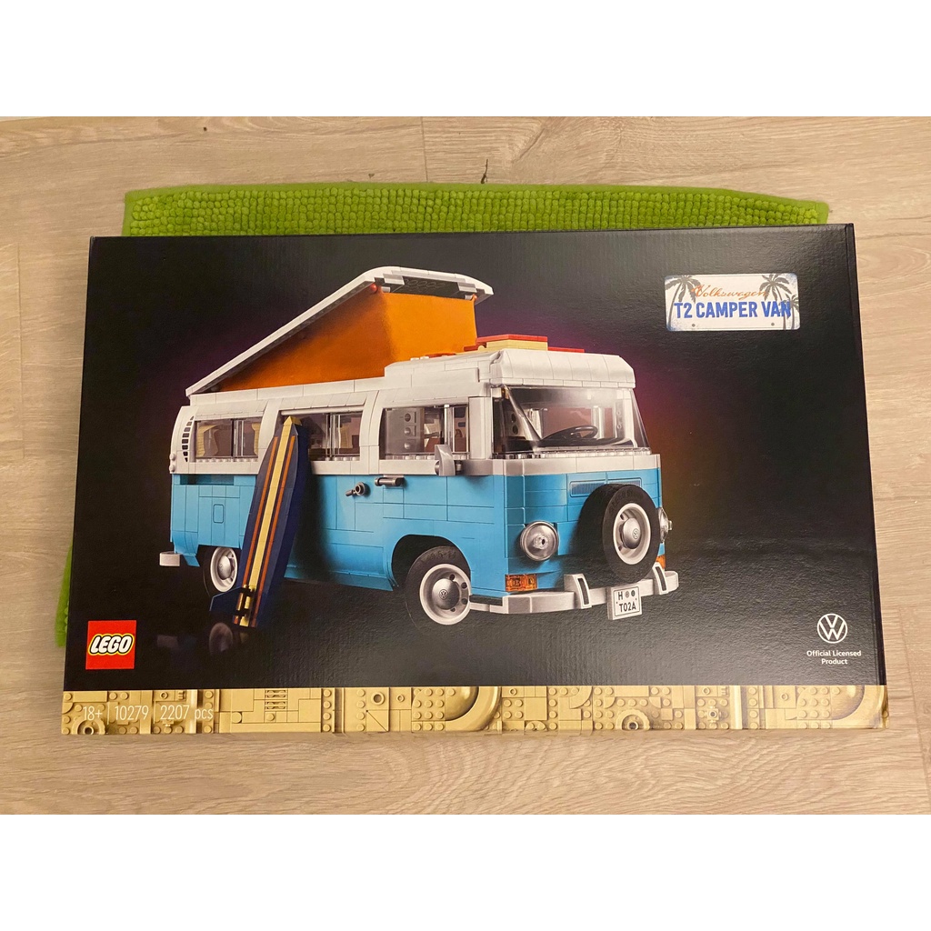 速佛代購 樂高 LEGO 10279 Volkswagen T2 Camper Van 福斯 加州掀頂露營車