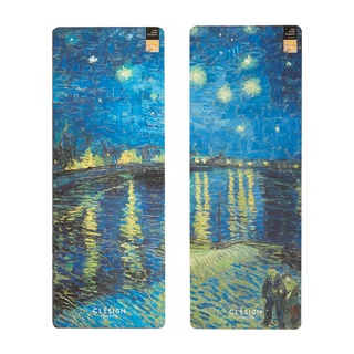 【Clesign】梵谷限量聯名款 Van Gogh Tec Life Mat 瑜珈墊 4mm - 羅納河上的星夜