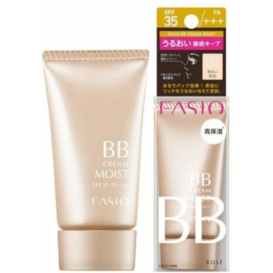 公司貨  高絲KOSE  菲希歐FASIO BB霜 零瑕系高保濕BB霜  SPF35 PA+++（絲絨輕感）30g