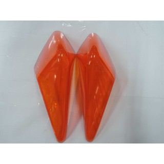 Q3機車精品 EPIC | SMAX S MAX S-MAX 貼片式後方向燈殼 附燈殼貼片橘色 歐規橘