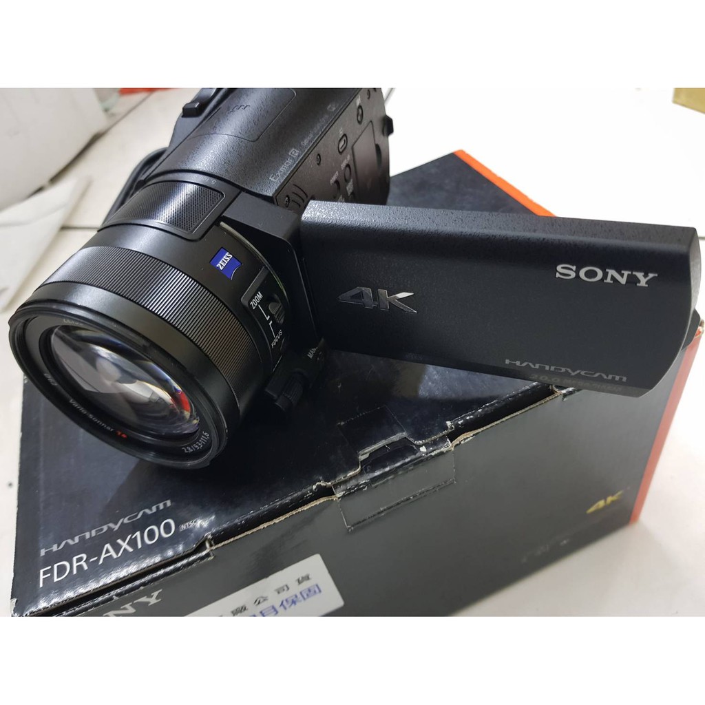 愛寶買賣 2手保7日 SONY AX100 4K攝影機 ntsc Ax45 ax700 AXP55 cx900 AX43