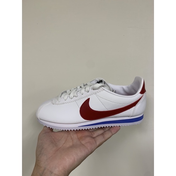  NIKE CLASSIC CORTEZ LEATHER 阿甘鞋 白紅藍 807471-103