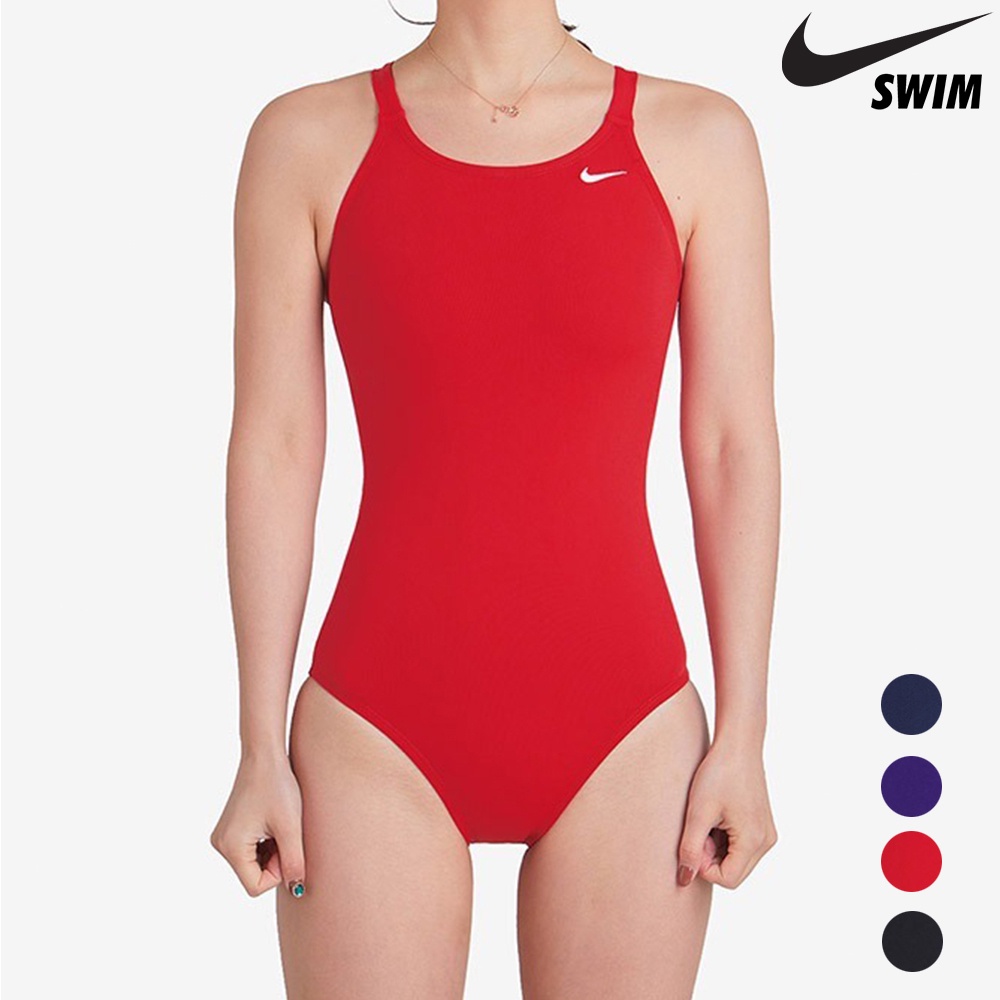NIKE LOOPS AND LOWER LEGS 成人女性連身泳裝 一件式 挖背 連身泳衣 NESSA040