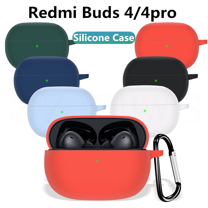 Redmi Buds 6Active耳機殼/5/4/4 Pro 矽膠套 無線藍牙耳機套 超薄防震軟保護套