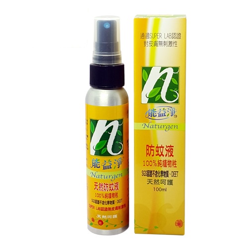 能益淨 天然防蚊液 100ml/瓶