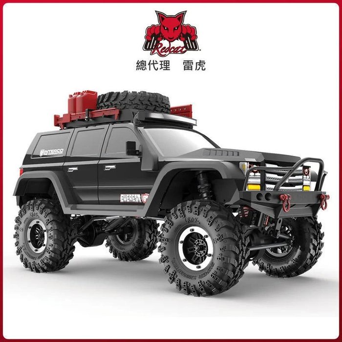 萬象遙控模型 Redcat EVEREST GEN7 PRO 1/10四驅像真攀岩車 黑 6050RT-09587