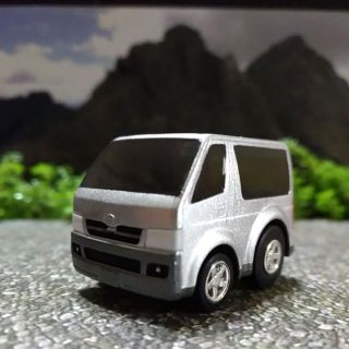 【米卡車庫】TAKARA choro TOYOTA HIACE 廻力Q車(無盒)