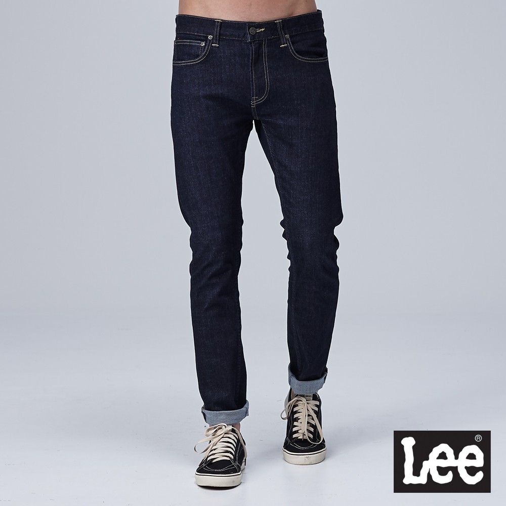 Lee 709 彈性低腰合身小直筒牛仔褲 男 原藍 Modern LL180074T00