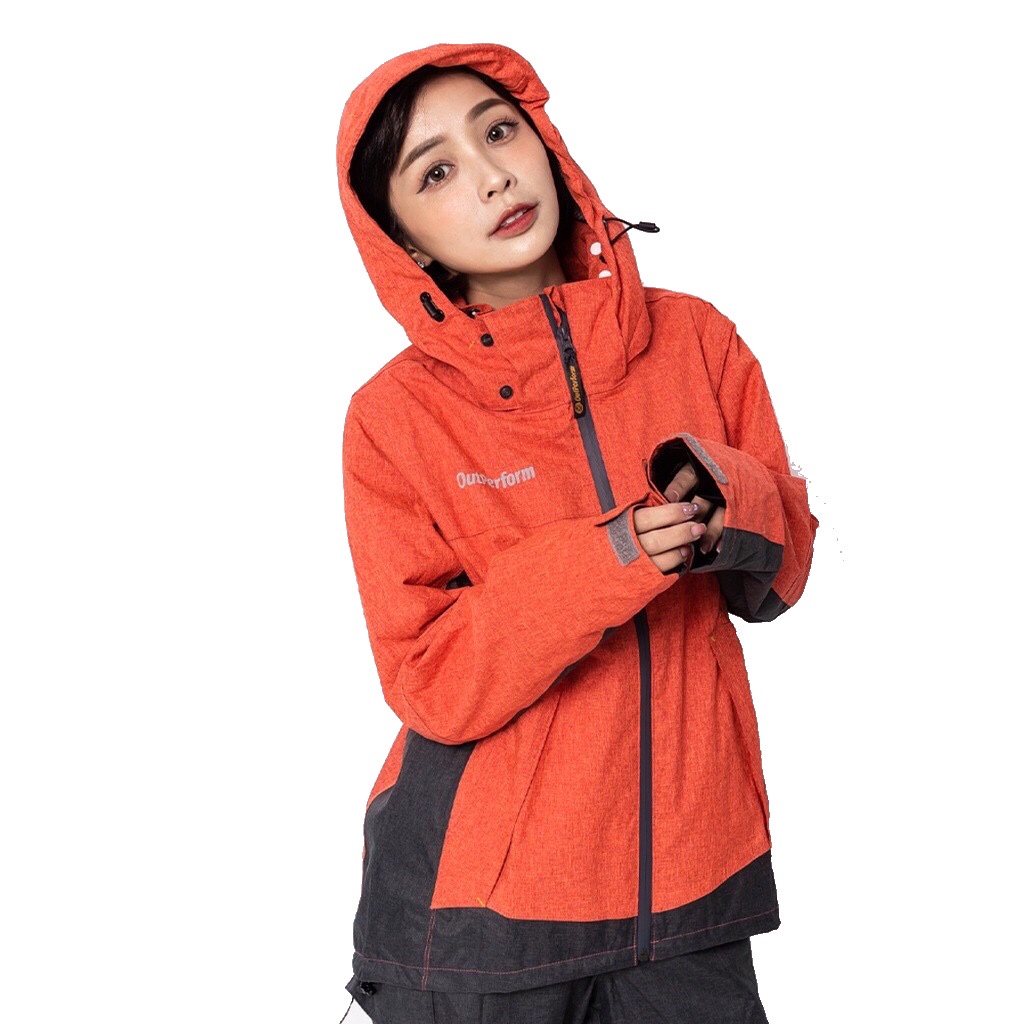Outperform 奧德蒙 G.T. PRM 對流透氣兩件式風雨衣(不含雨褲) 硃砂紅 單上衣 雨衣 《比帽王》